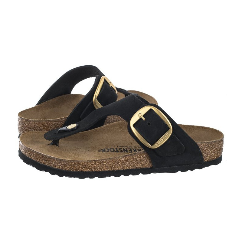 Birkenstock Gizeh Big Buckle Black 1024019 (BK196-a) Sieviešu apavi/Flip Flops