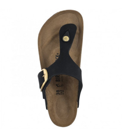 Birkenstock Gizeh Big Buckle Black 1024019 (BK196-a) Sieviešu apavi/Flip Flops