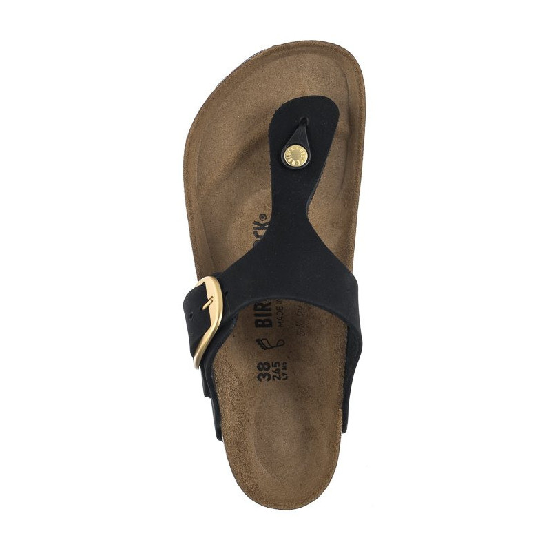 Birkenstock Gizeh Big Buckle Black 1024019 (BK196-a) Women's Shoes/Flip Flops