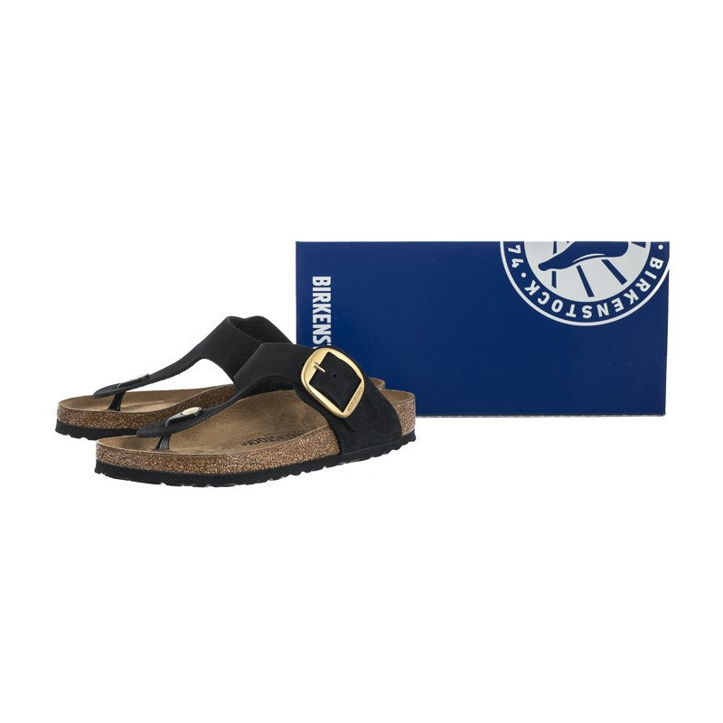 Birkenstock Gizeh Big Buckle Black 1024019 (BK196-a) Sieviešu apavi/Flip Flops