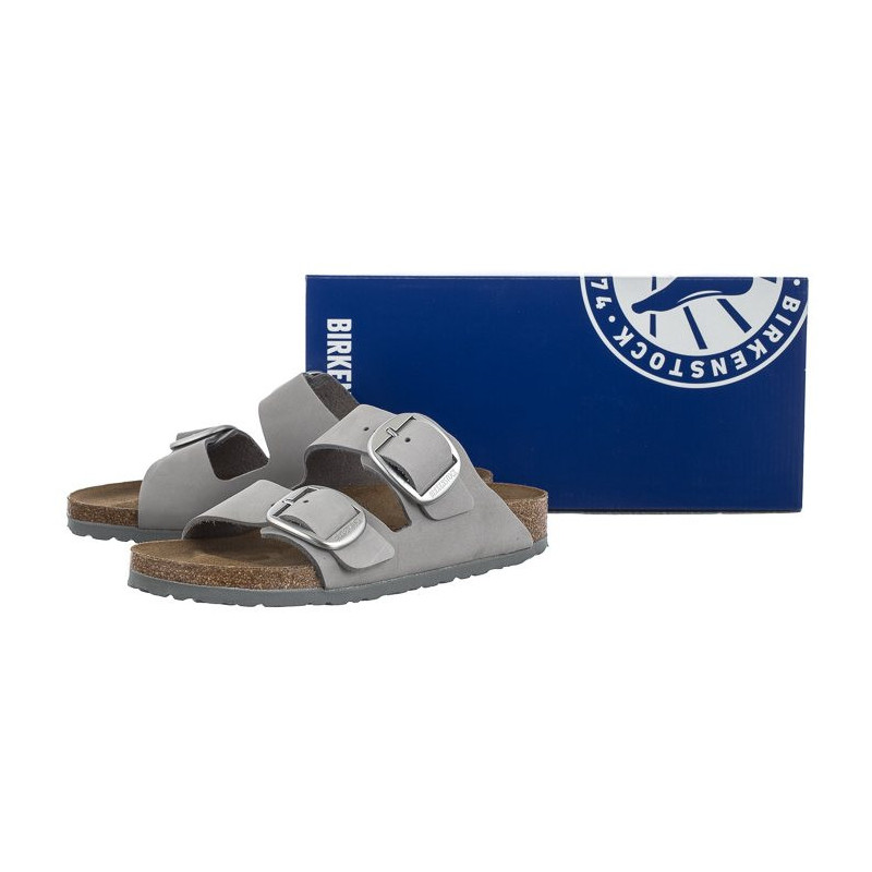 Birkenstock Arizona Big Buckle Dove Gray 1022154 (BK195-a) Women's Shoes/Flip Flops