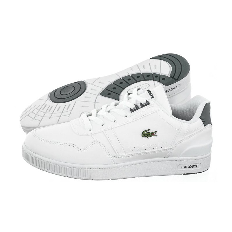 Lacoste T-Clip 0121 1 Suj Wht/Dk Grn 7-42SUJ00041R5 (LC427-a) spordijalatsid