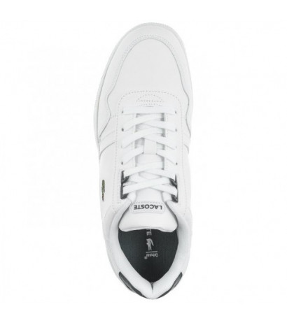 Lacoste T-Clip 0121 1 Suj Wht/Dk Grn 7-42SUJ00041R5 (LC427-a) sporta apavi