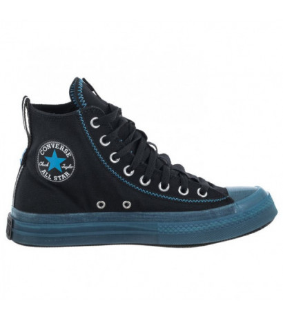 Converse blue and sale black