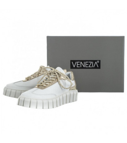 Venezia Białe 373018 White (VE710-a) kurpes