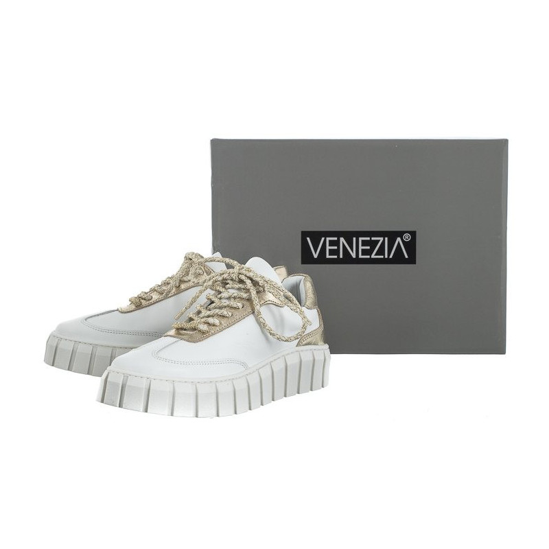 Venezia Białe 373018 White (VE710-a) kurpes