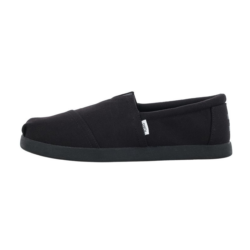 Toms Alp Fwd Black/Black Recycled Cotton Canvas 10019881 (TS30-a) čības