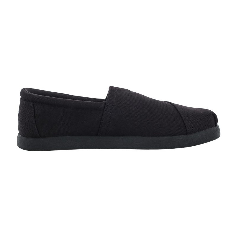 Toms Alp Fwd Black/Black Recycled Cotton Canvas 10019881 (TS30-a) čības