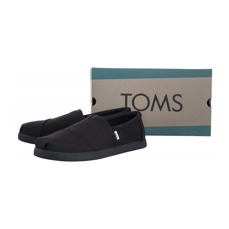 Toms Alp Fwd Black/Black Recycled Cotton Canvas 10019881 (TS30-a) čības