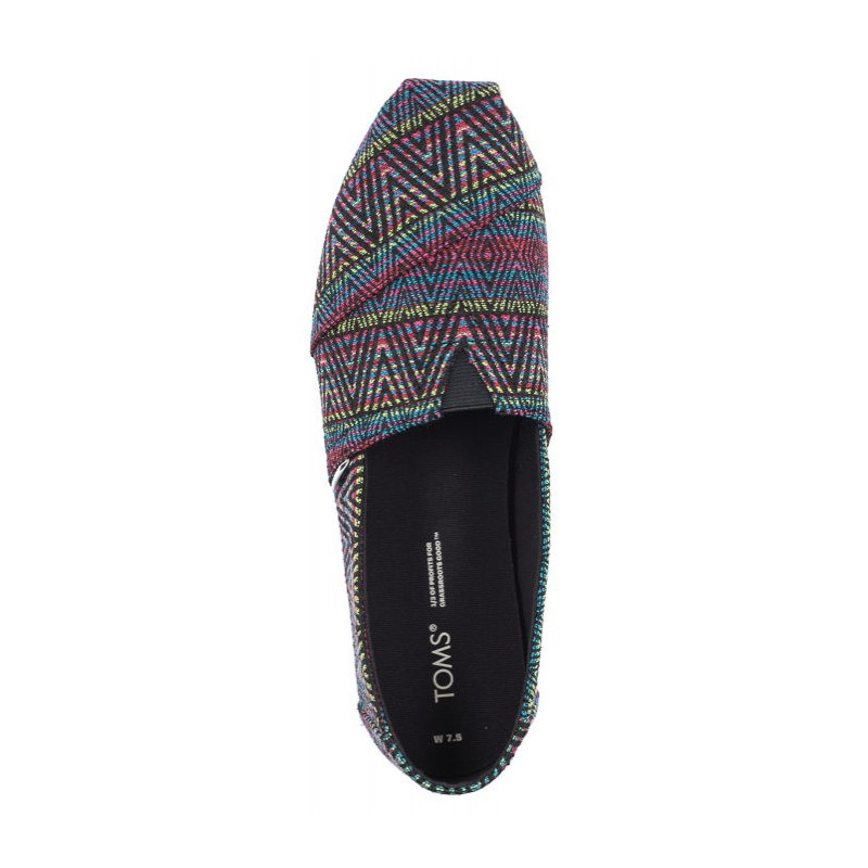 Toms Alpargata Black Diamond Global Woven 10019693 (TS37-a) kurpes