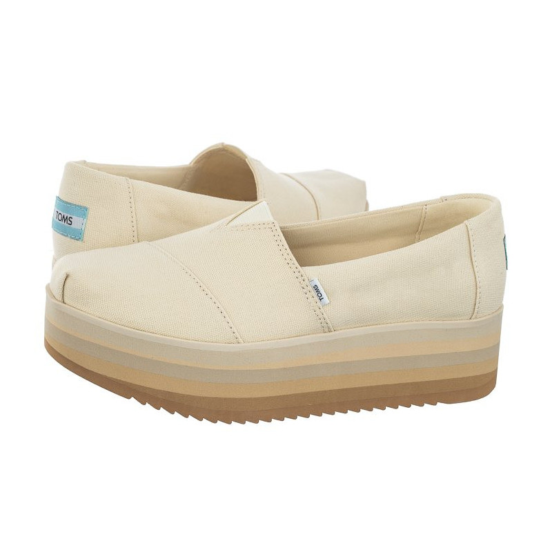 Toms Alp Platform Natural Canvas 10019681 (TS33-b) kingad