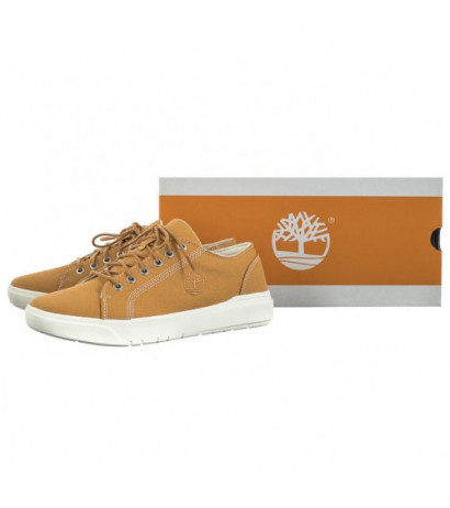 Timberland Seneca Bay Oxford Medium Blue Canvas 0A5P48 763 (TI119-a) batai