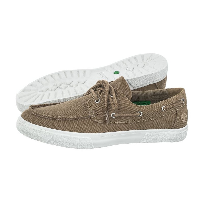 Timberland Union Wharf 2.0 Ek+Boat Shoe Medium Beige Canvas 0A5U4S DR0 (TI117-a) apavi