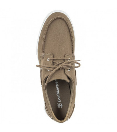 Timberland Union Wharf 2.0 Ek+Boat Shoe Medium Beige Canvas 0A5U4S DR0 (TI117-a) apavi