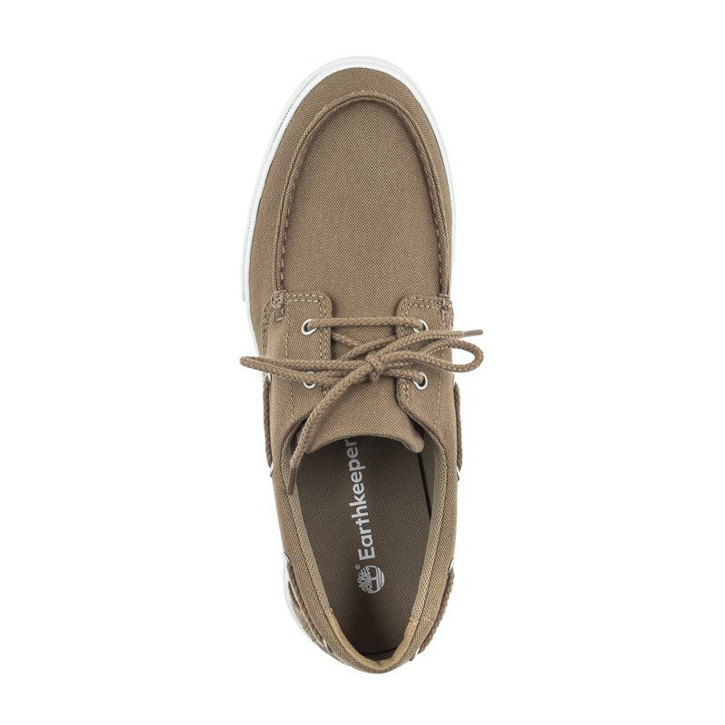 Timberland Union Wharf 2.0 Ek+Boat Shoe Medium Beige Canvas 0A5U4S DR0 (TI117-a) apavi