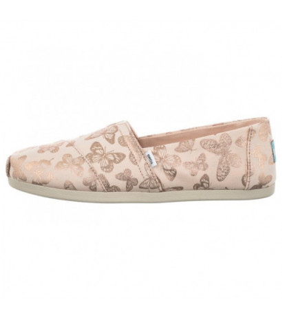 Toms Alpargata Dusty Peach Foil Butterflies 10019630 (TS36-a) kingad