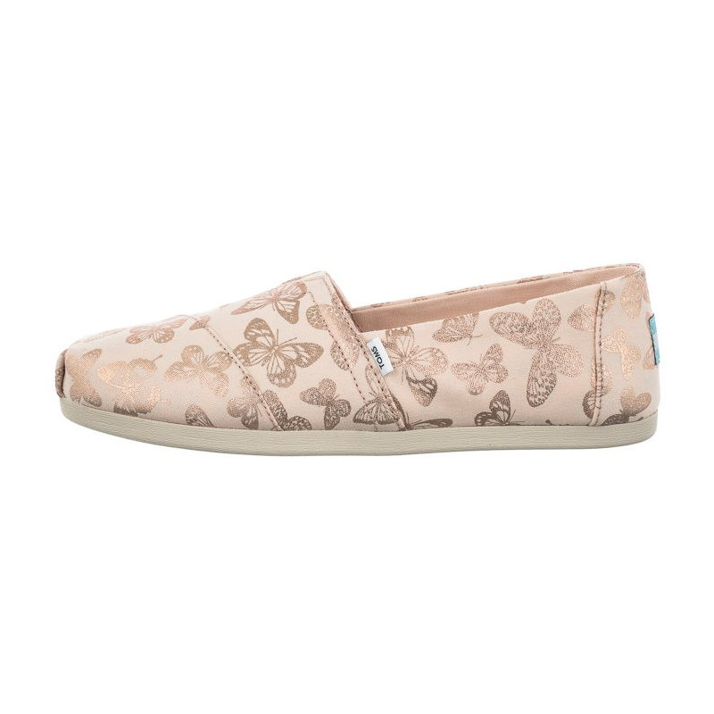 Toms Alpargata Dusty Peach Foil Butterflies 10019630 (TS36-a) kingad