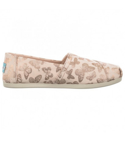 Toms Alpargata Dusty Peach Foil Butterflies 10019630 (TS36-a) kingad