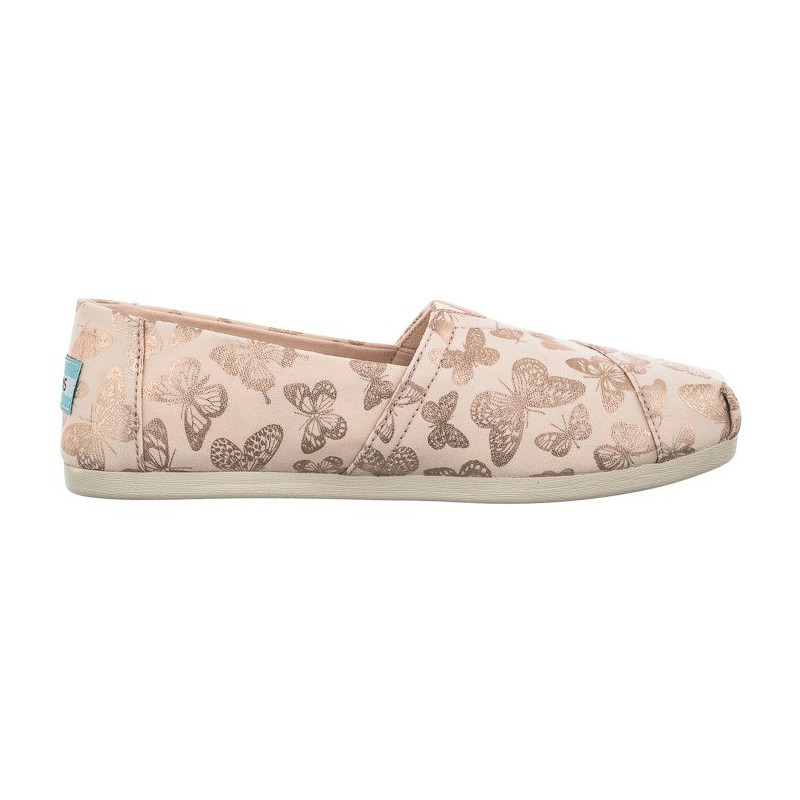 Toms Alpargata Dusty Peach Foil Butterflies 10019630 (TS36-a) kingad