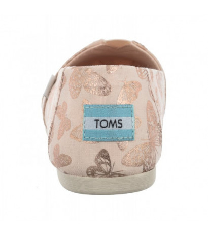 Toms Alpargata Dusty Peach Foil Butterflies 10019630 (TS36-a) kingad