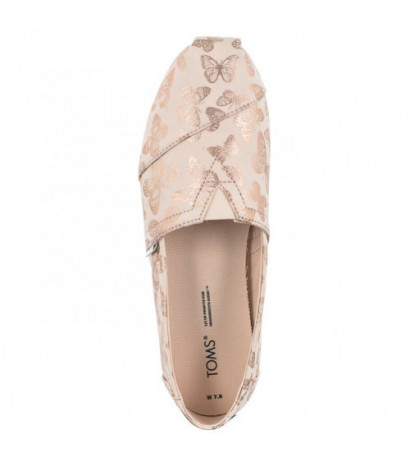 Toms Alpargata Dusty Peach Foil Butterflies 10019630 (TS36-a) sportiniai bateliai