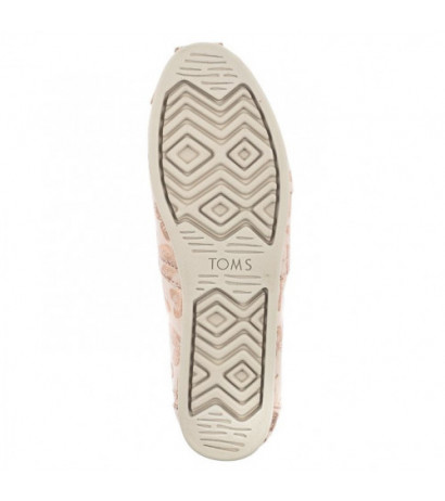 Toms Alpargata Dusty Peach Foil Butterflies 10019630 (TS36-a) kingad