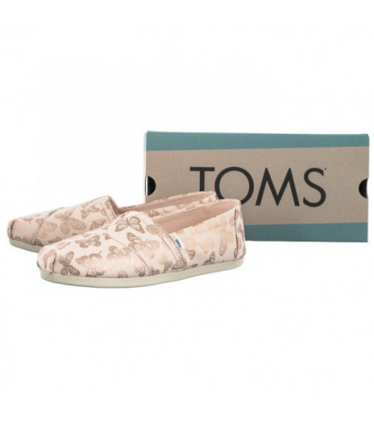 Toms Alpargata Dusty Peach Foil Butterflies 10019630 (TS36-a) kingad