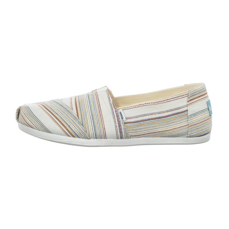 Toms Alpargata Natural Recycled Cotton Soft Stripe 10019644 (TS32-a) sportiniai bateliai