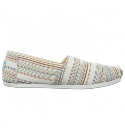 Toms Alpargata Natural Recycled Cotton Soft Stripe 10019644 (TS32-a) sportiniai bateliai