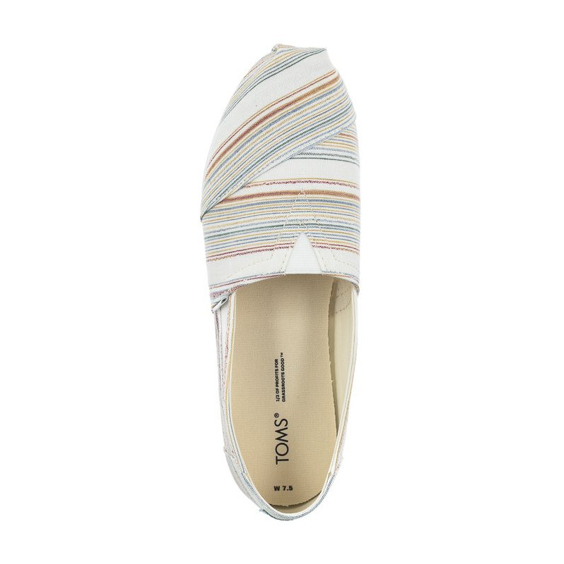 Toms Alpargata Natural Recycled Cotton Soft Stripe 10019644 (TS32-a) kingad