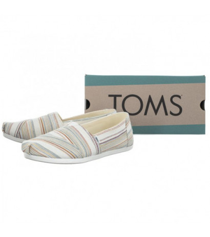 Toms Alpargata Natural Recycled Cotton Soft Stripe 10019644 (TS32-a) sportiniai bateliai