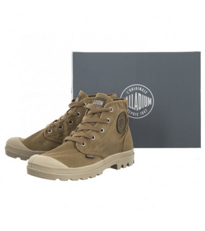 Palladium Pampa Hi Olive/Warmsand 92352-303-M (PA73-d) bateliai