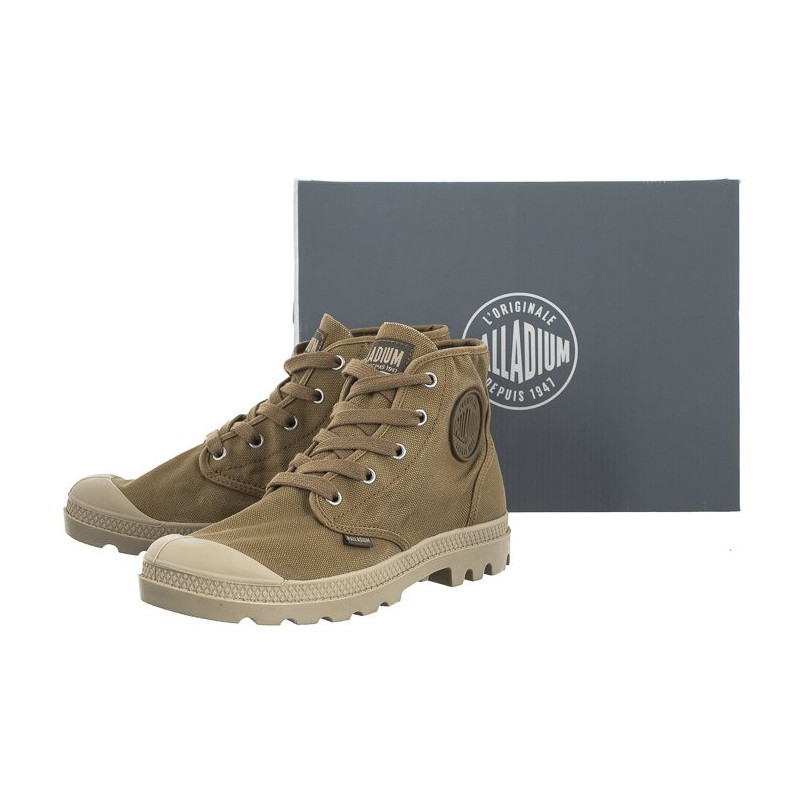 Palladium Pampa Hi Olive/Warmsand 92352-303-M (PA73-d) bateliai