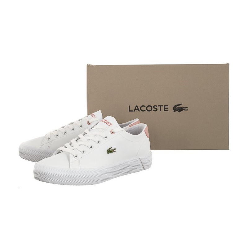 Lacoste Gripshot 0121 1 Cuj Wht/Lt Pnk 7-42CUJ00011Y9 (LC425-b) sporta apavi