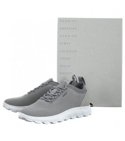 Geox U Spherica A Lt Grey/White U15BYA 0006K C1303 (GE10-c) sporta apavi