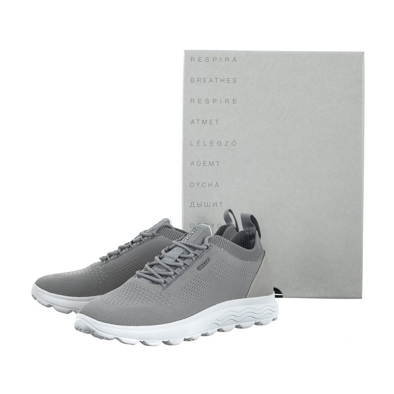 Geox U Spherica A Lt Grey/White U15BYA 0006K C1303 (GE10-c) sportiniai bateliai