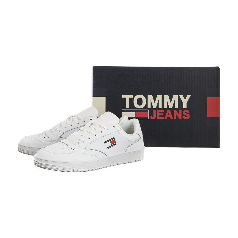 Tommy Hilfiger Jeans Retro Leather EM0EM01190 YBS (TH793-a) sporta apavi