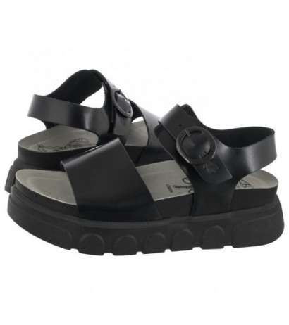 FLY London Cree Bridle Black P144947000 (FL389-a) sandals