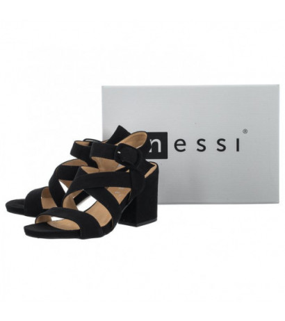 Nessi Czarne 23478 (NE328-b) shoes