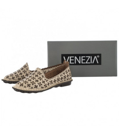 Venezia Beżowe 301 115-1 Beige (VE718-a) kurpes