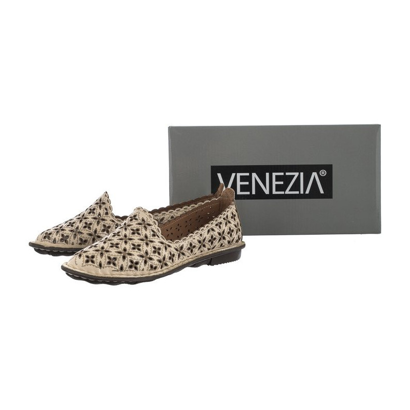 Venezia Beżowe 301 115-1 Beige (VE718-a) kurpes