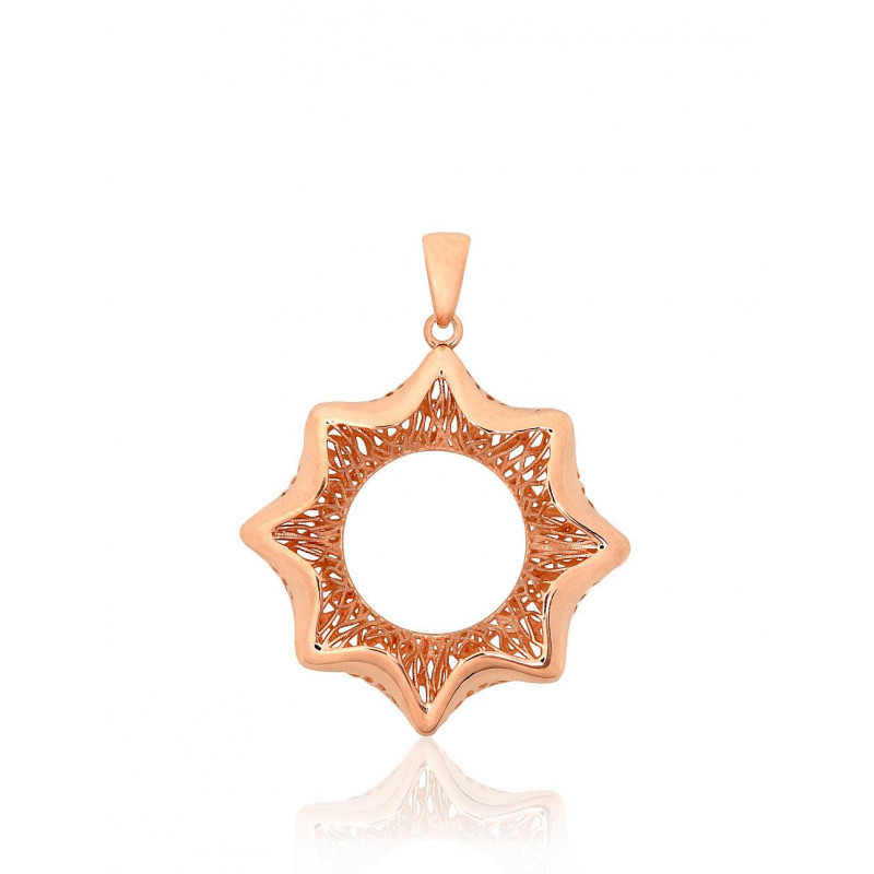 Gold pendant 1301044(Au-R), Red Gold 585°