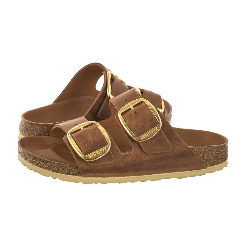 Birkenstock Arizona Big Buckle Cognac 1011073 (BK210-a) Sieviešu apavi/Flip Flops