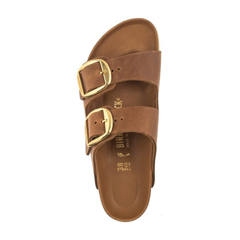 Birkenstock Arizona Big Buckle Cognac 1011073 (BK210-a) Sieviešu apavi/Flip Flops