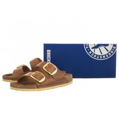 Birkenstock Arizona Big Buckle Cognac 1011073 (BK210-a) Sieviešu apavi/Flip Flops