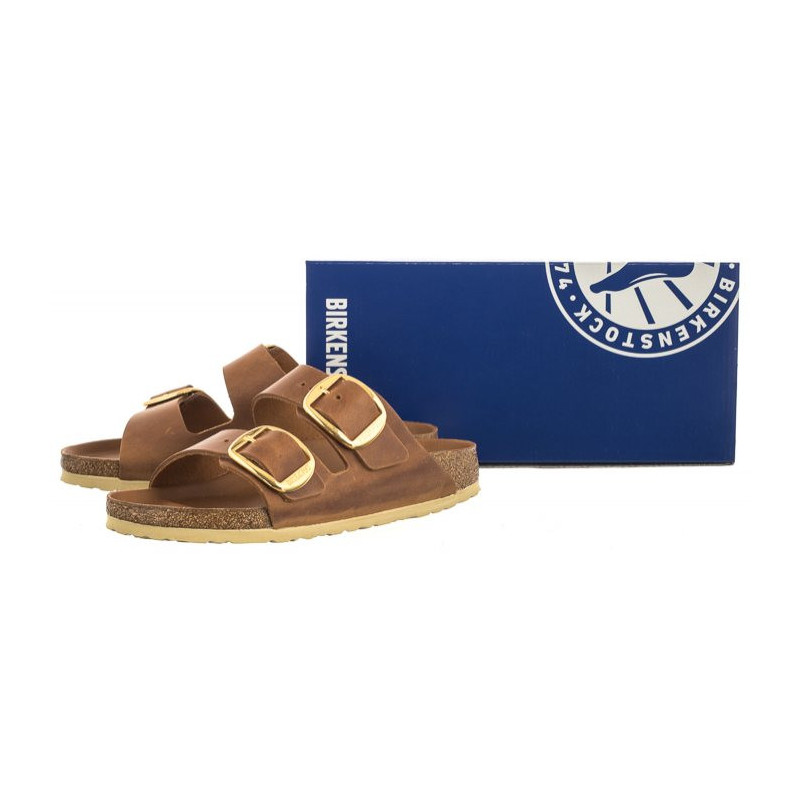 Birkenstock Arizona Big Buckle Cognac 1011073 (BK210-a) Sieviešu apavi/Flip Flops