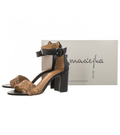 Maciejka Czarne 04235-20/00-5 (MA1076-a) shoes