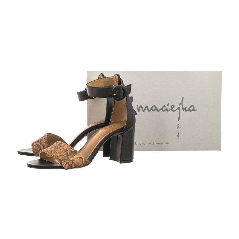 Maciejka Czarne 04235-20/00-5 (MA1076-a) shoes