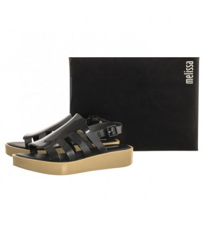 Melissa Boemia Platform AD 31931/51496 Black/Beige (ML285-a) sandalai