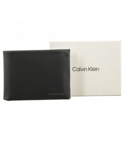 Calvin Klein CK Concise Bifold 5CC W/Coin Black K50K510599 BAX (CK283-a) rokassoma